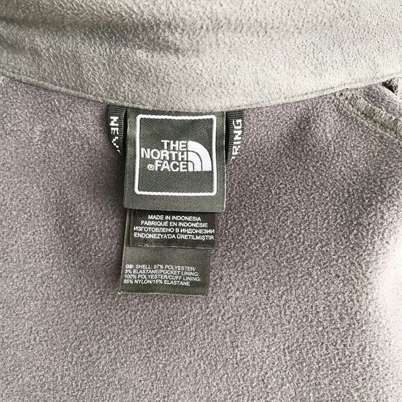 The North Face Apex gray print zip jacket size XS - Picture 8 of 9